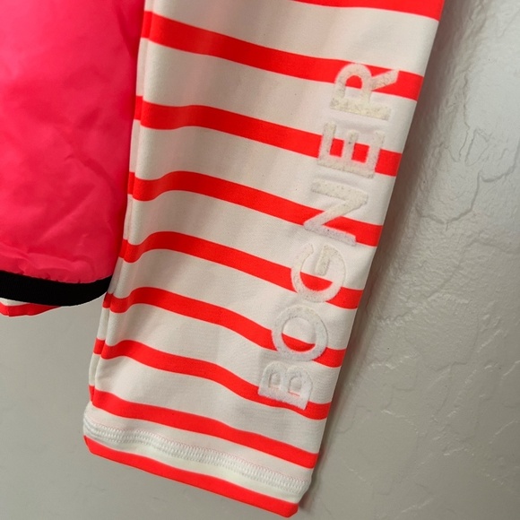 BOGNER VEST 1/4 ZIP TOP SET SZ 8-10 M STRIPED ATHLETIC PERFORMANCE BOLD MODERN - Picture 12 of 13